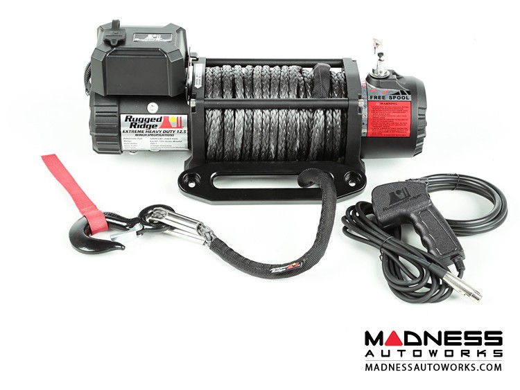 Jeep Wrangler JL Nautic 12,500 lb. Winch w/ Synthetic Rope